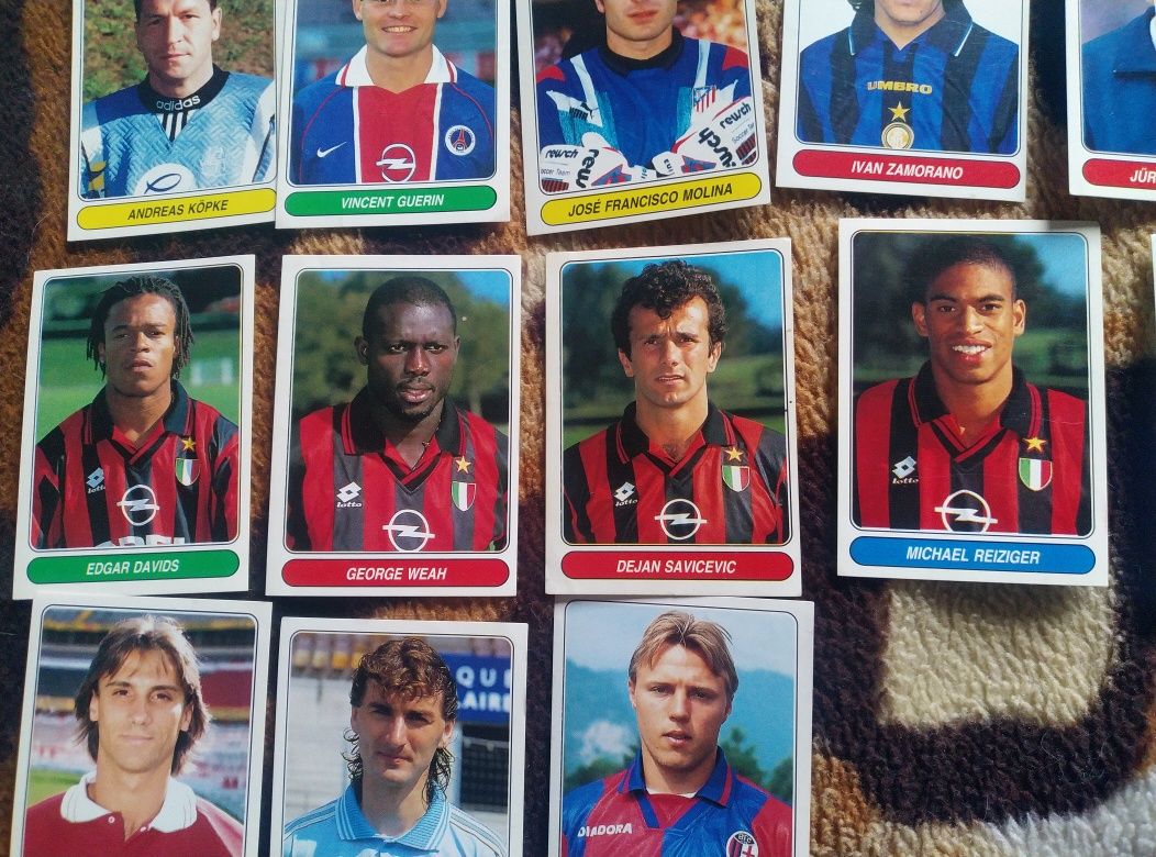 Stickere Euro 96 Panini rare