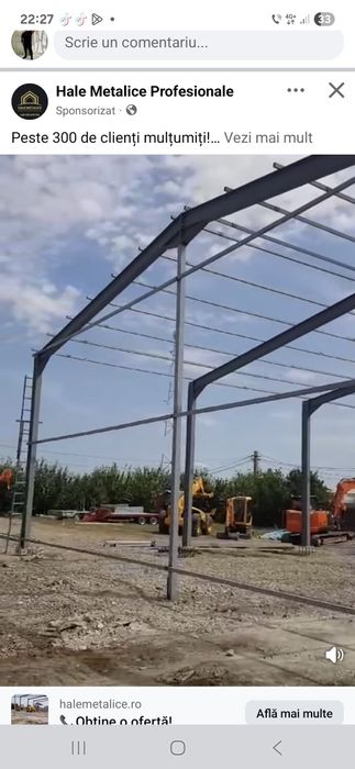 Vindem structuri metalice reducere de Black Friday