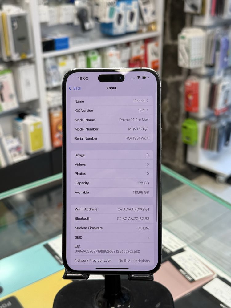 Apple iPhone 14 Pro Max 128GB Deep Puprle