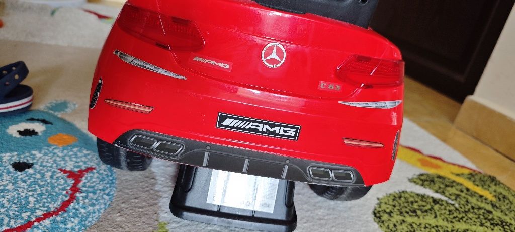 Детска количка Milly Mally Mercedes AMG C63 S Червена