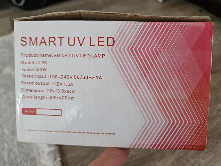 Продам лед лапродам лампу для маникюра. Работает отлично