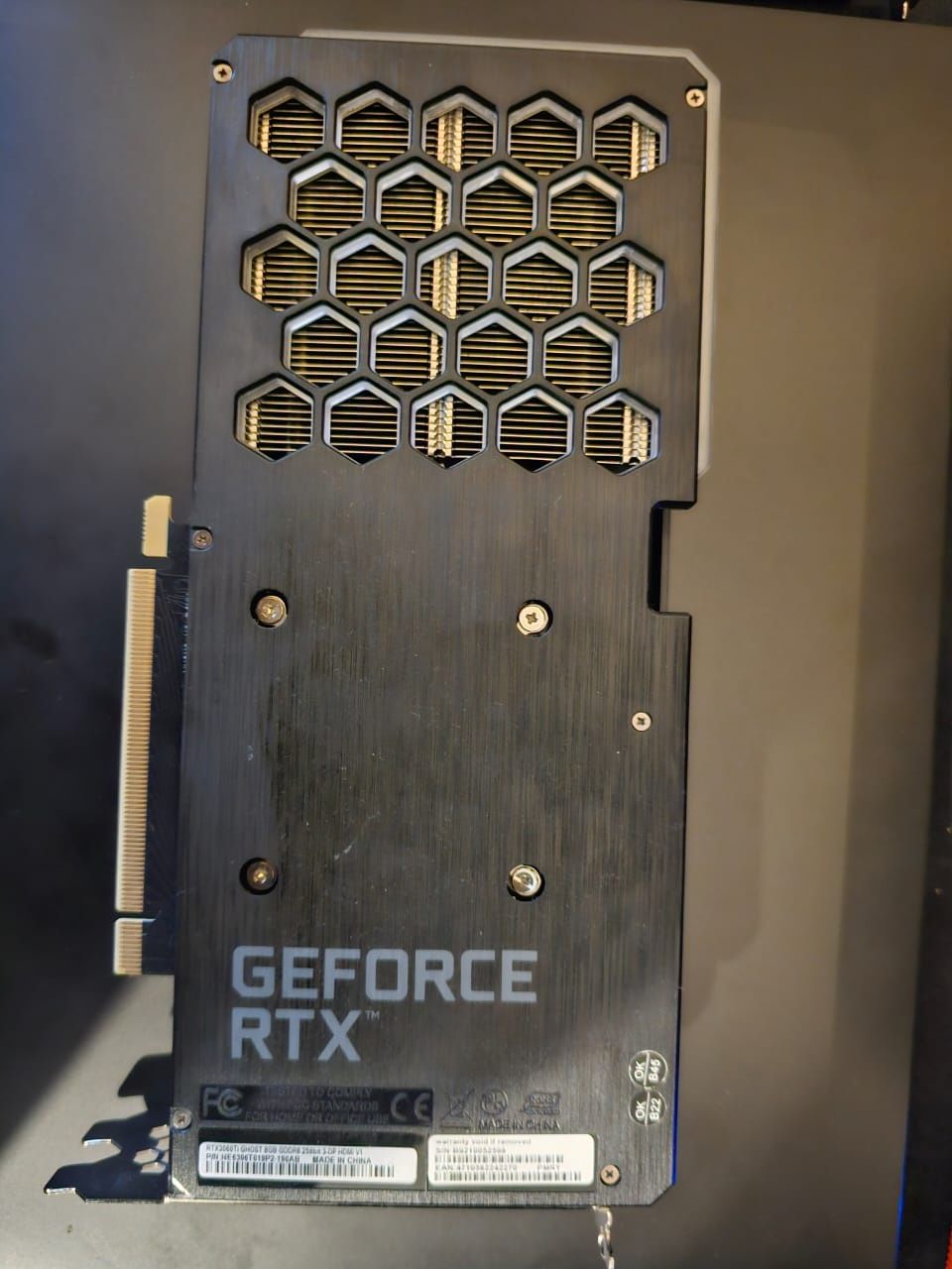 Gainward RTX 3060 TI в идеальном состоянии