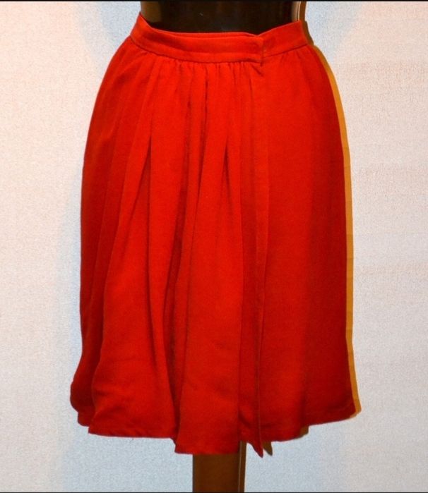 Fusta Yves Saint Laurent  din mătase