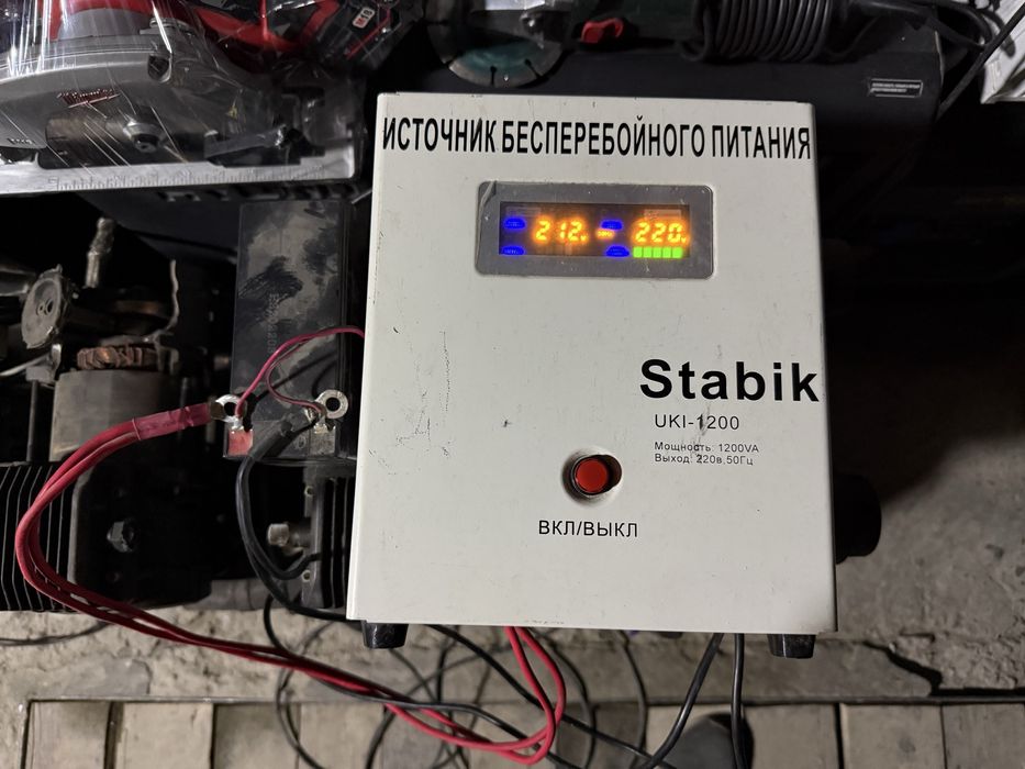 * источник бесперебойного питания-инвертер stabik uki 1200 2 штуки