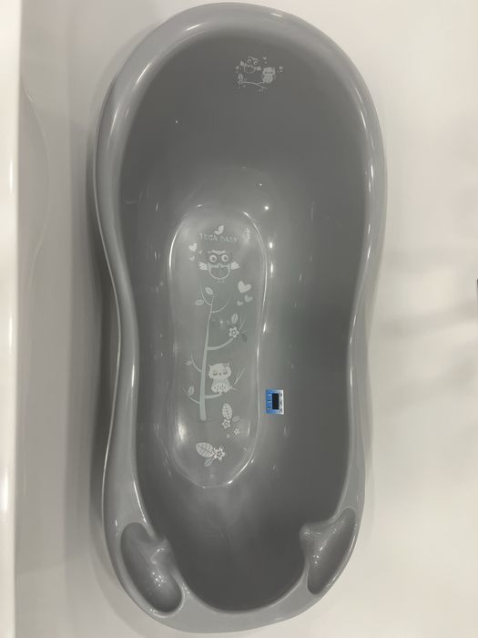 Set cadita si suport anatomic bufnita gri