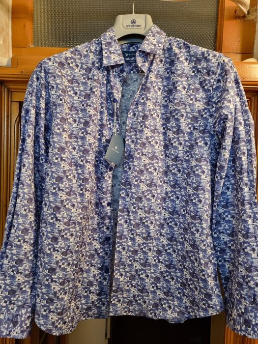 Camasa albastra pentru barbati Braiconf