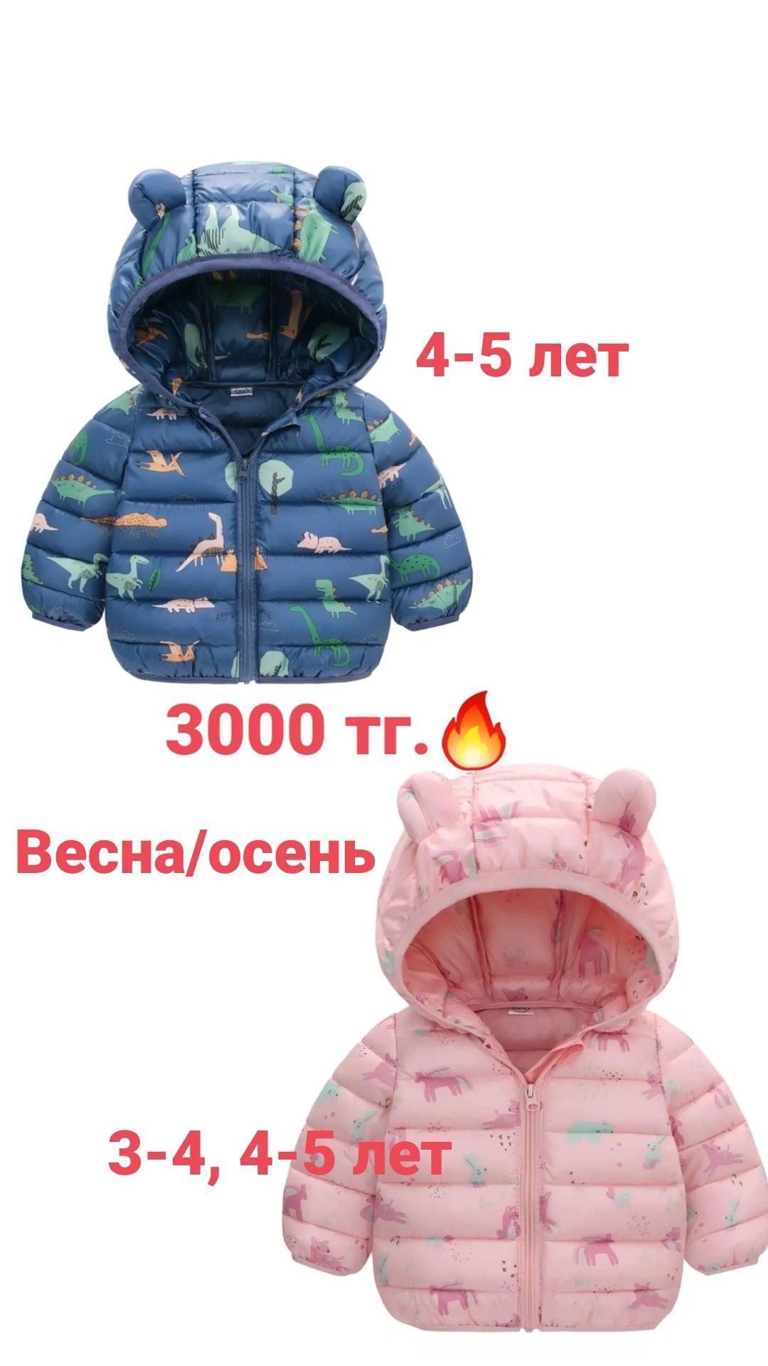Детские Куртки весна/осень