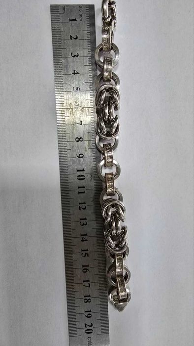 Сребърна гривна 925