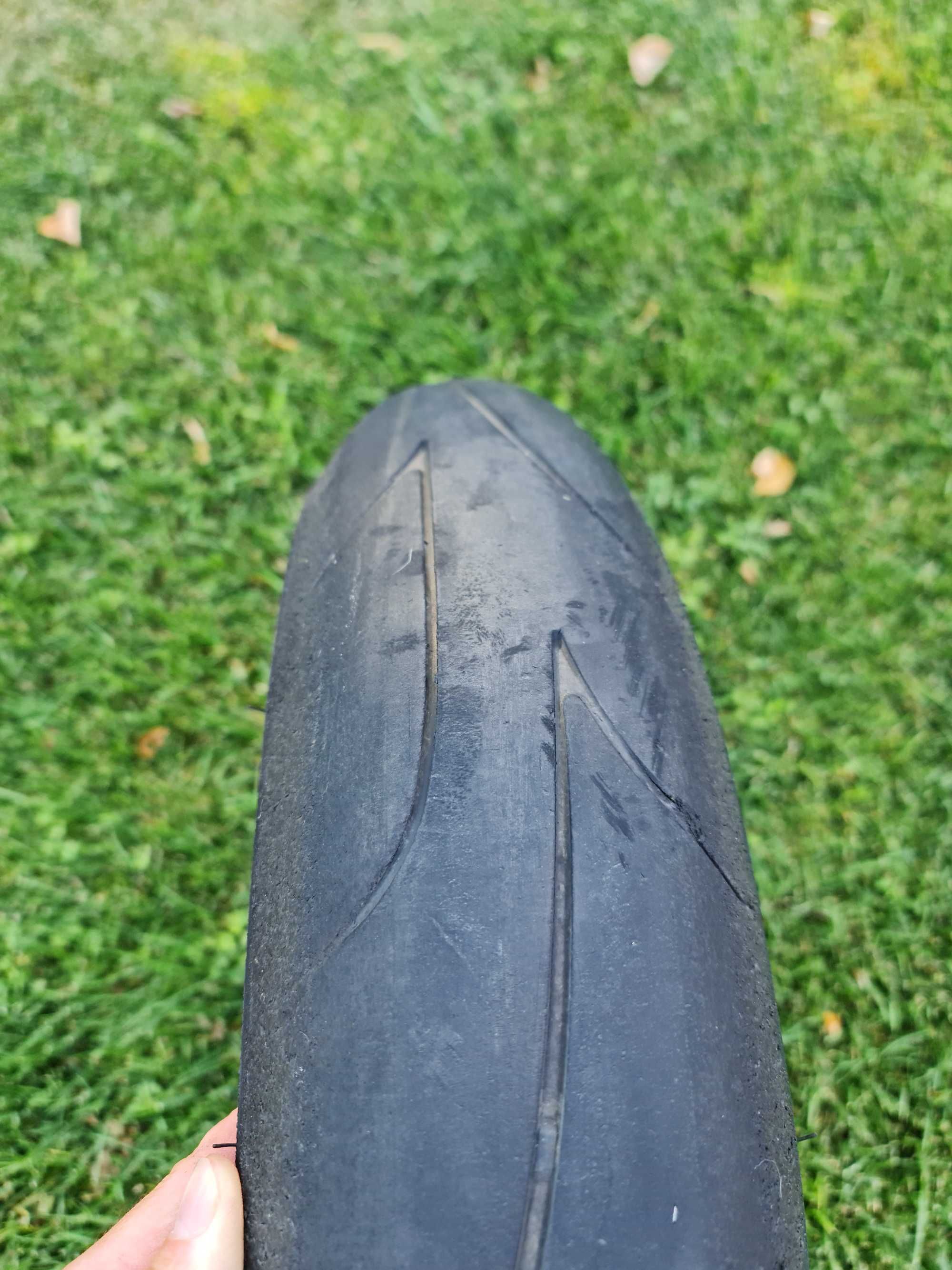 Полуслик комплект Pirelli Supercorsa 190/55/17,Dunlop d213 120/70/17