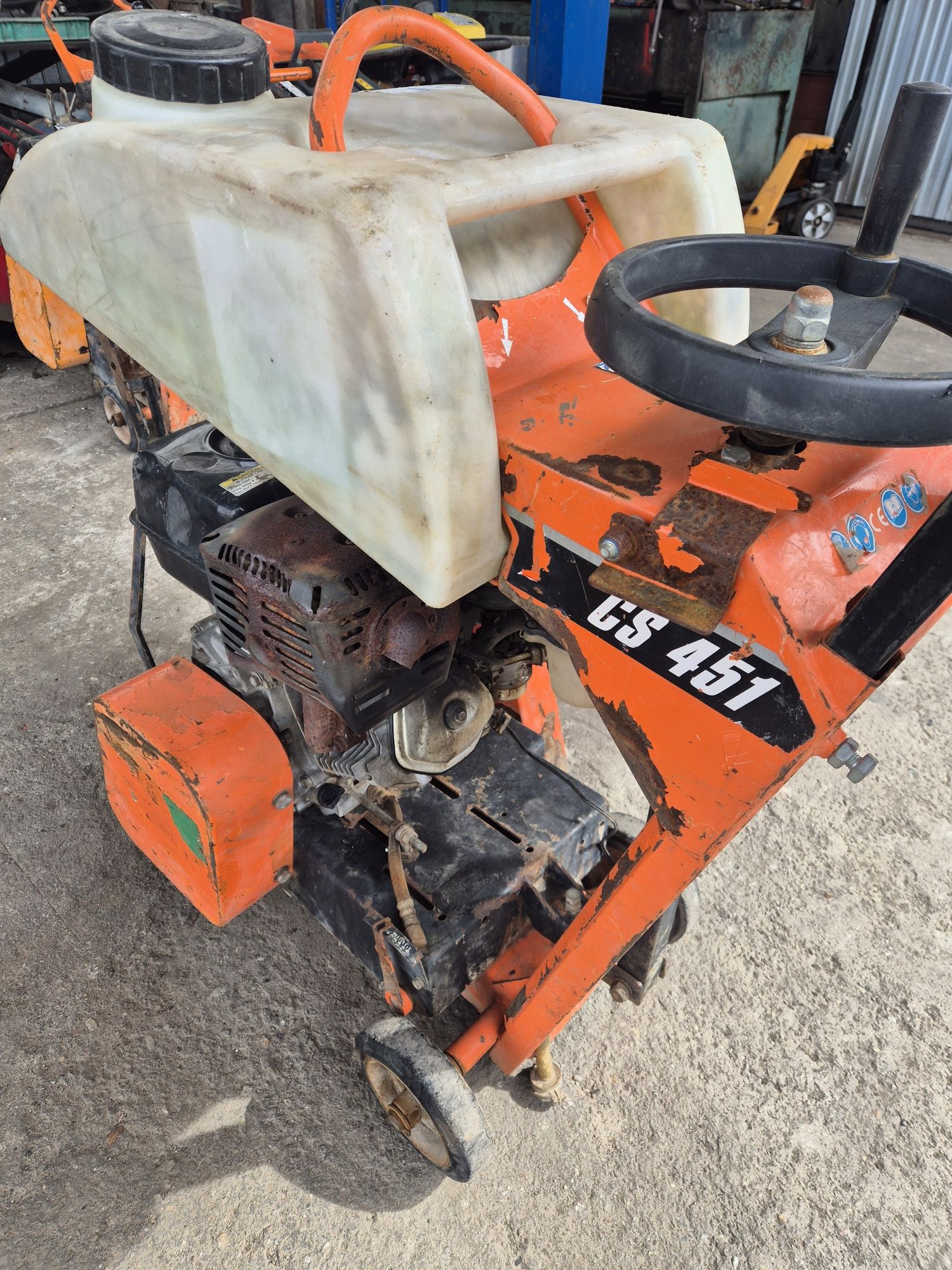 Mașină de tăiat beton asfalt cu motor honda