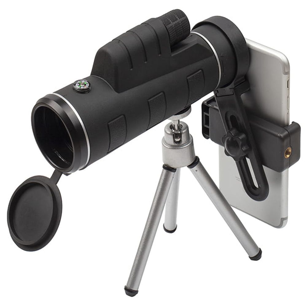 Monocular IdeallStore®, Eagle Sight, 10x42, 15.5 cm, adaptor telefon