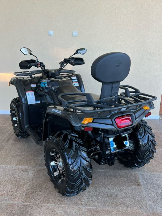 ATV Cf moto 450L Cforce înmatriculat nr negru Euro 5 Ca NOU