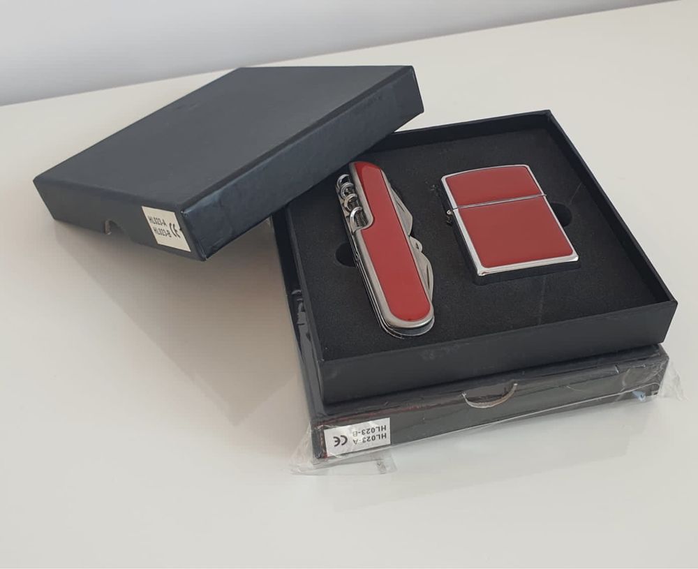 Set Bricheta tip Zippo plus briceag