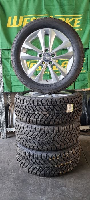 Set roti complete Mercedes Benz C Class 225 55 R 17 Bridgestone