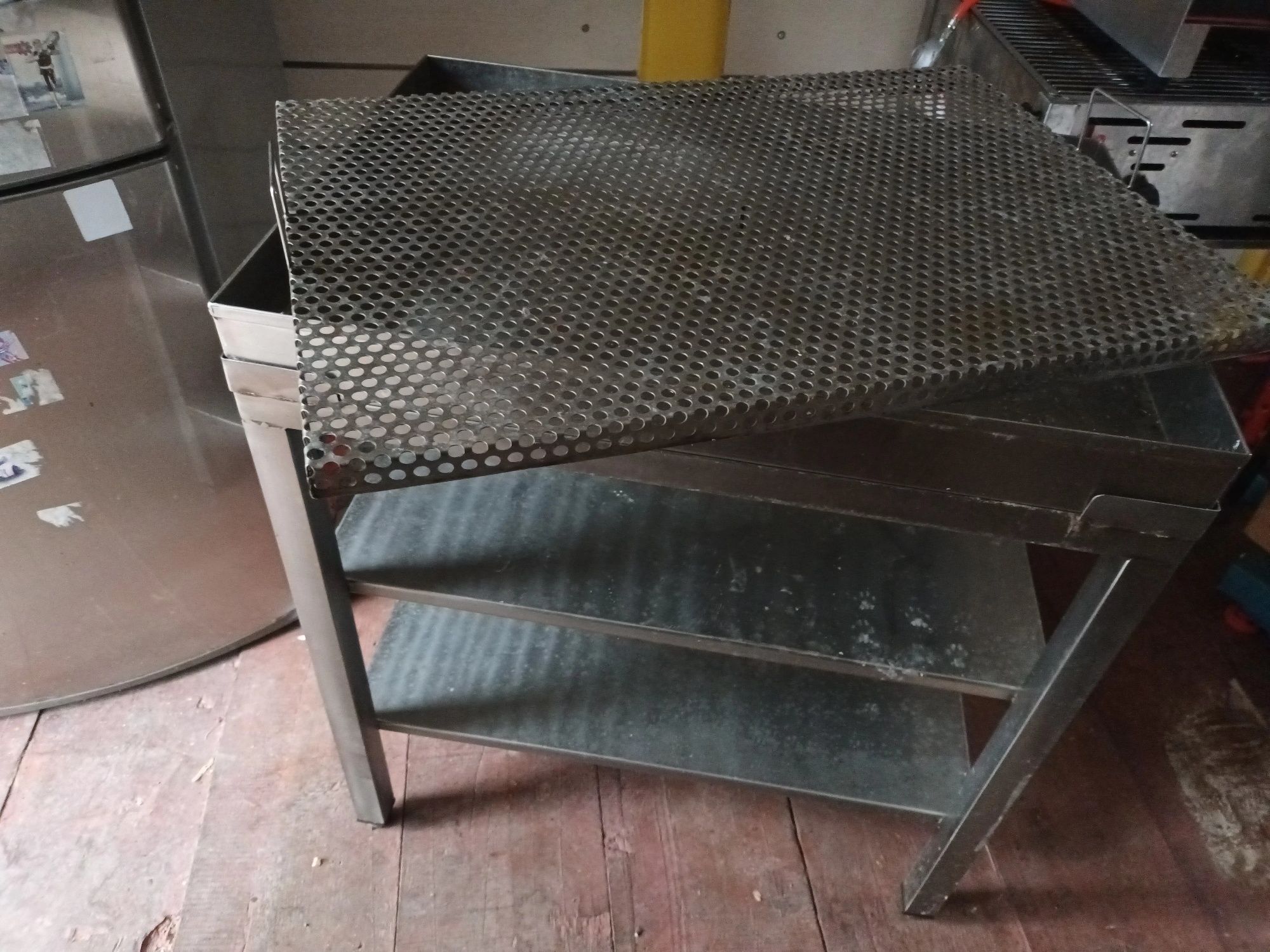 Banc lucru masa cu scurgator inox profesionala