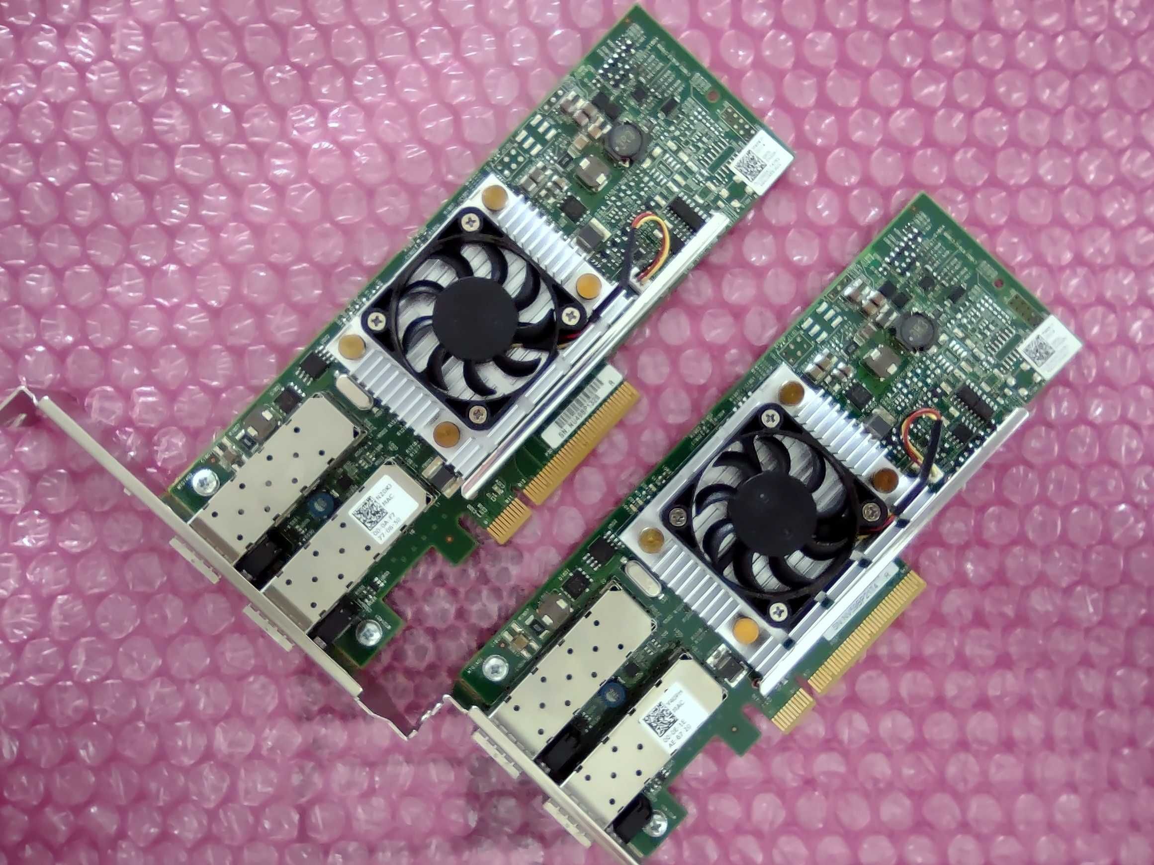 10Gb Dell Broadcom N20KJ Y40PH PCIe 2.0 x8 CNA 57810S Мрежов Адаптер