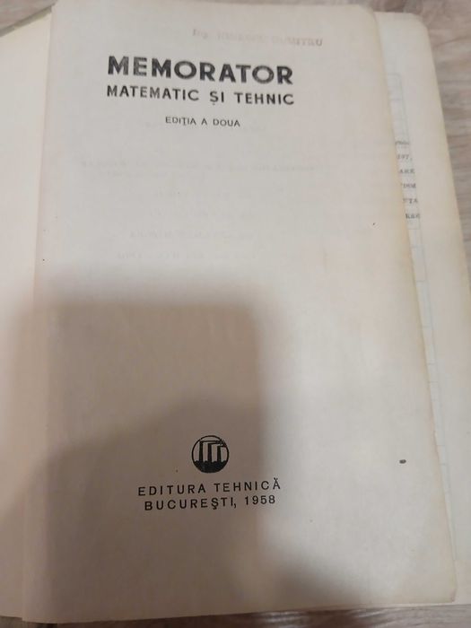 Carti vechi de matematica