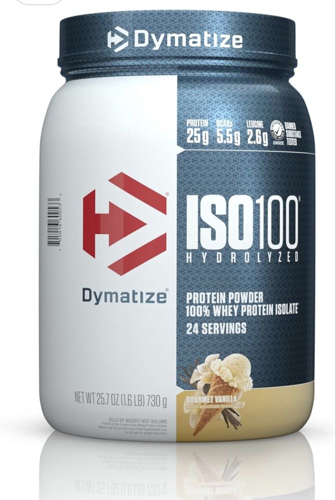 Dymatize ISO100 Protein Powder Спортивное питание Original USA 730g