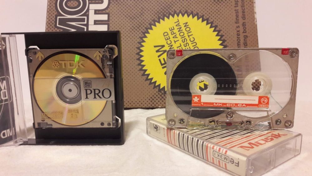 Minidisc MD TDK-RXG Pro/Caseta MINSK/ 350 Lei ARAD