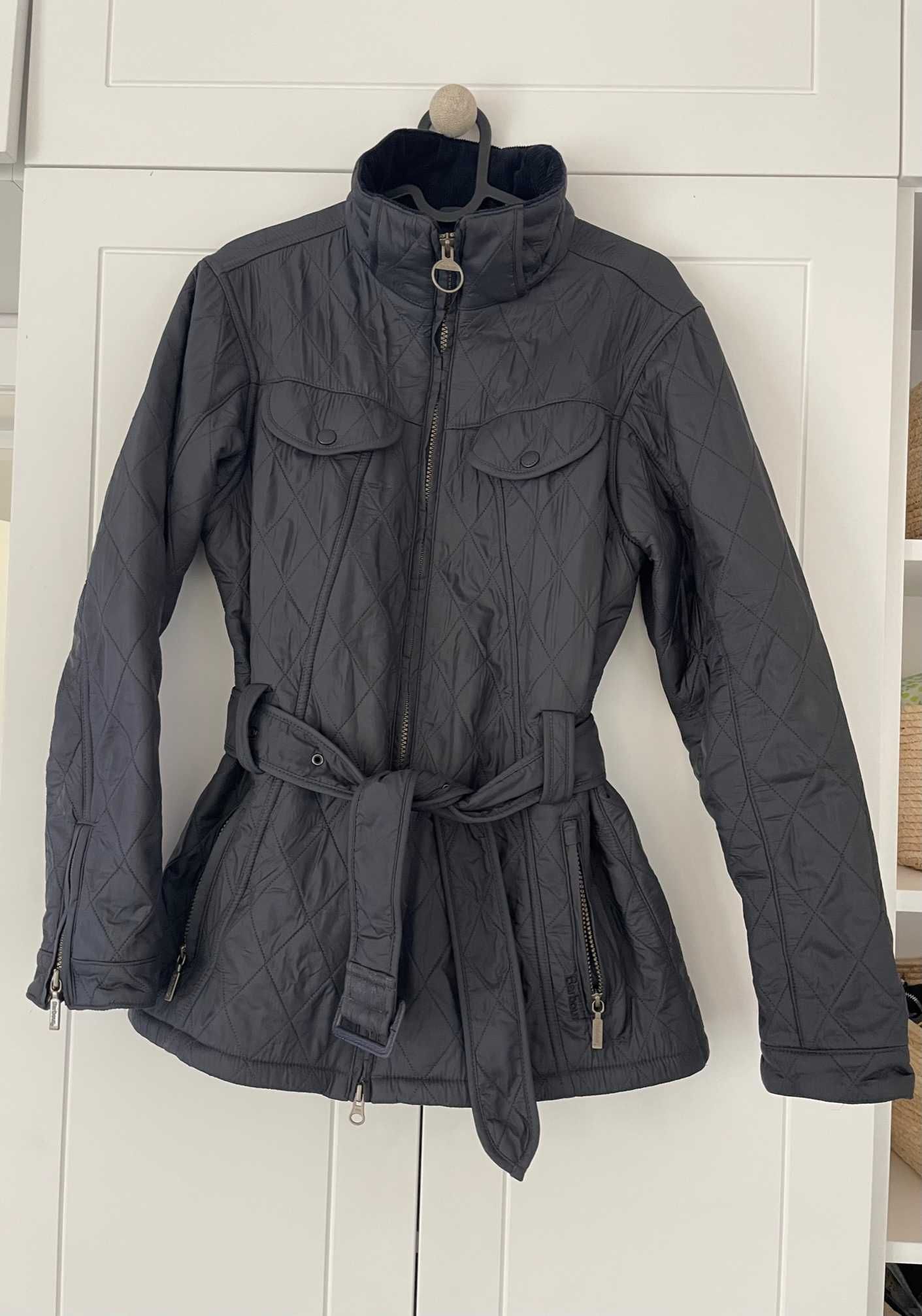 Geaca Barbour dama, originala, cu gluga, marimea 38