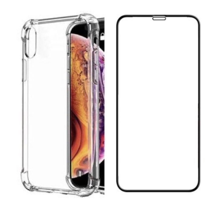 Iphone XR/XS/MAX Pack Husa Silicon Slim si Folie Sticla Curbata 99H
