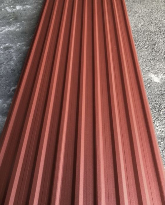 Tablă Cutată Roșu Mat Lucios T35 RAL3010 2m 4m 6m pentru acoperiș gard