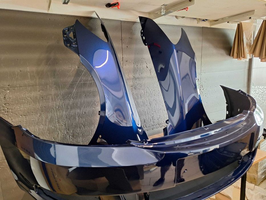 Bara & Aripa Fata Dreapta + Stanga Skoda Octavia 2 08-13 9462 Albastru