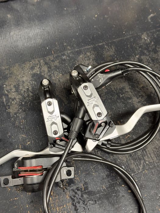 Set frâne hidraulice Shimano Deore XT M775