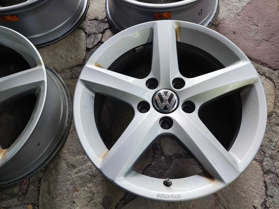 VW 5x112 - 16 цола лети оригинални джанти Фолксваген Тигуан 5х112 ET33