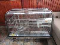 Vitrina profesionala calda 3 nivele