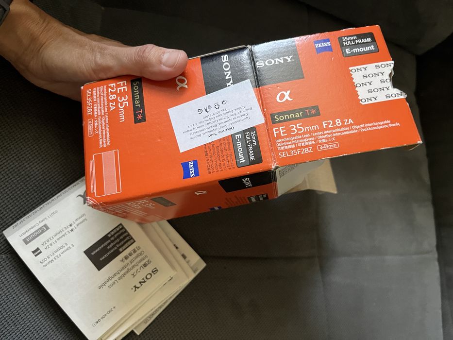 Zeiss обектив SONY 35mm 2,8