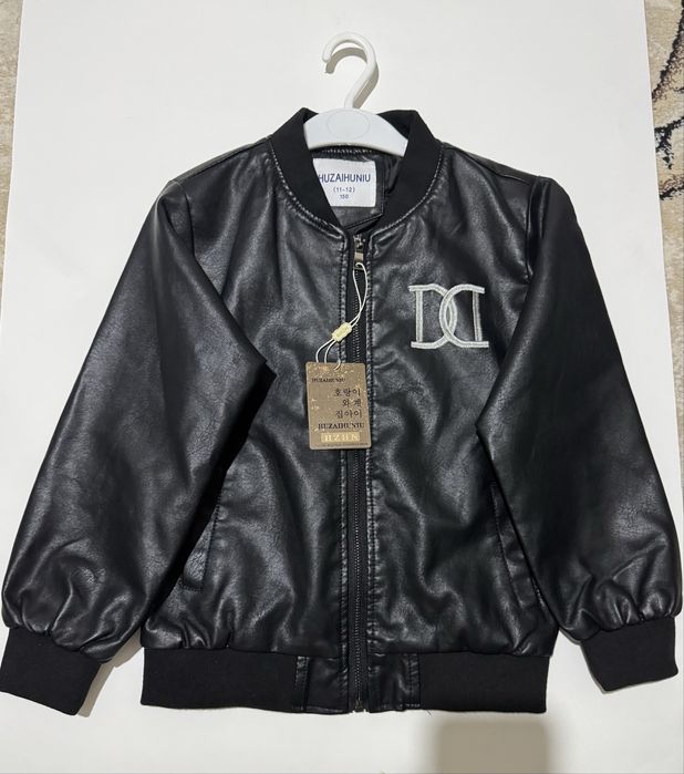 Кожаная куртка для мальчика