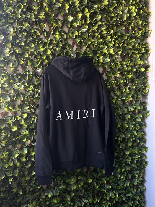 Amiri black hoodie