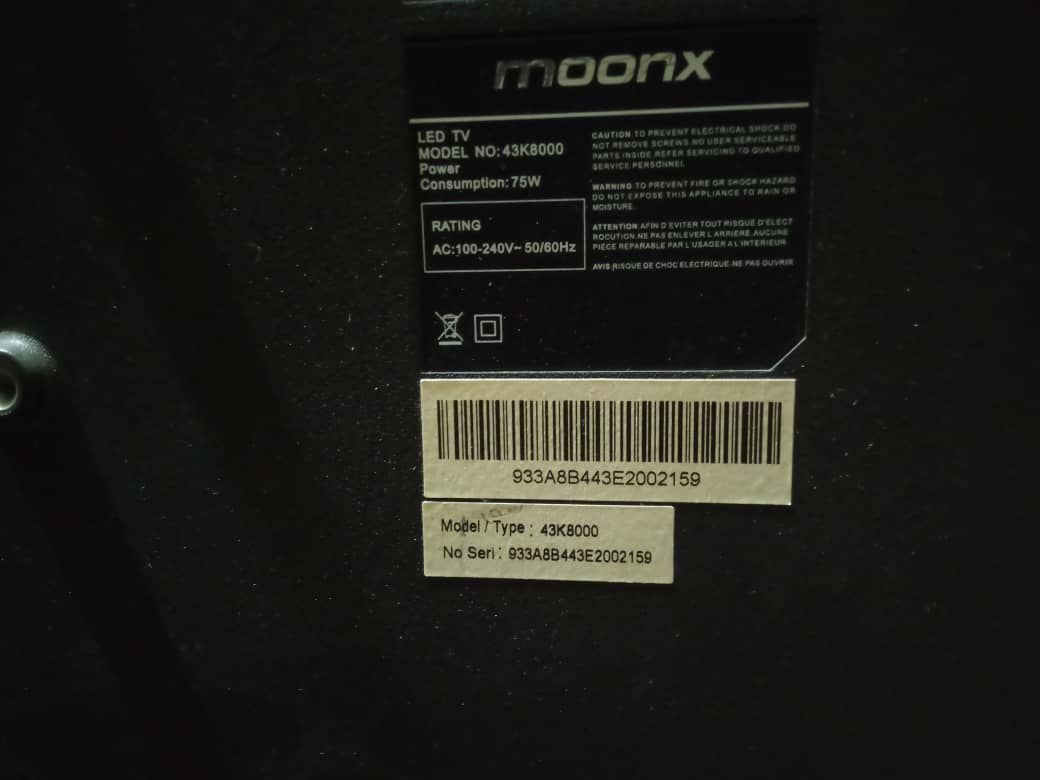 Televizor moonx 43 talik