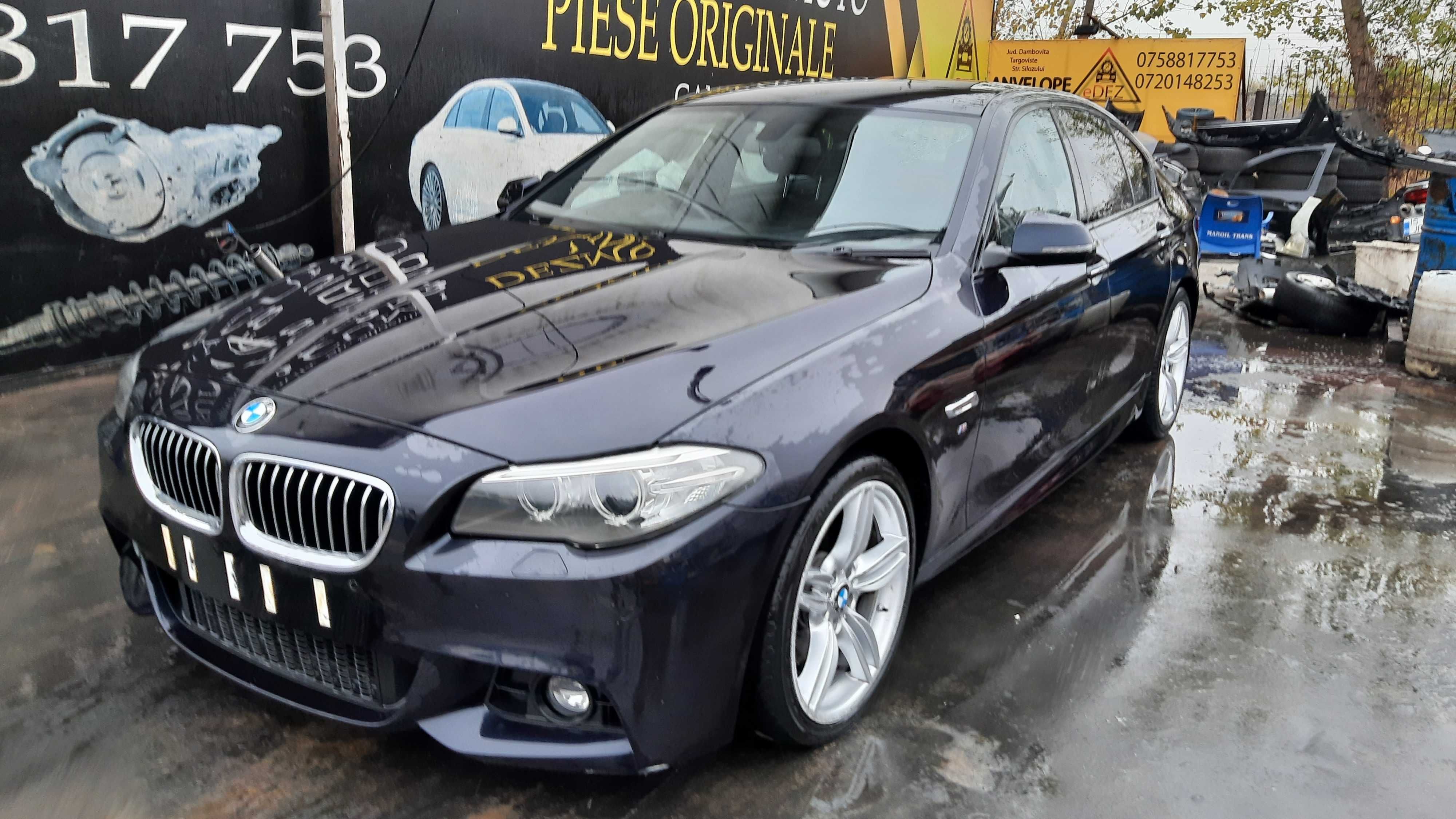 Dezmembrez BMW seria 5 f10 facelift m-pack 530 D n57d30a 258 cp/volan