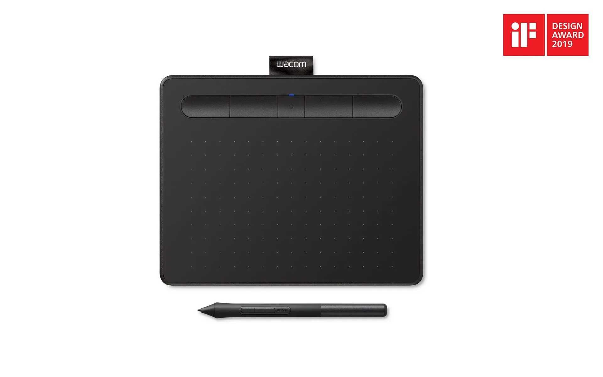 Графический планшет Wacom Intuos S Модель CTL4100WLK размер A6