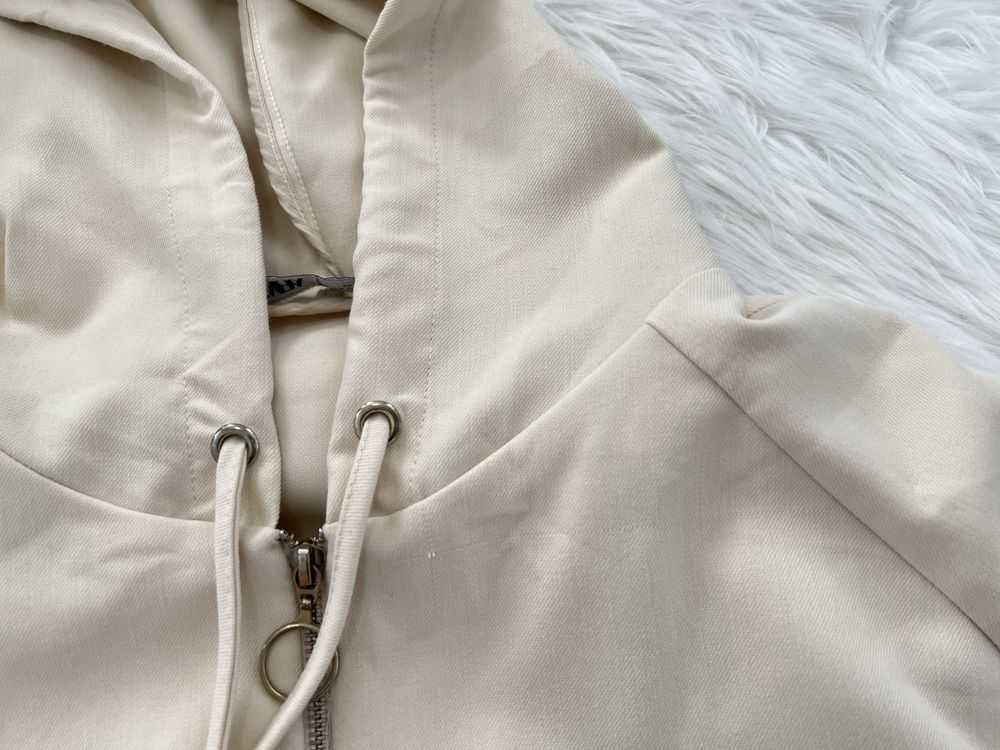 Hanorac Zara S crem