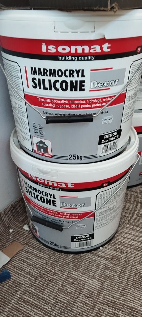 Tencuiala Marmocryl Silicone Silicate Decor 5 găleți