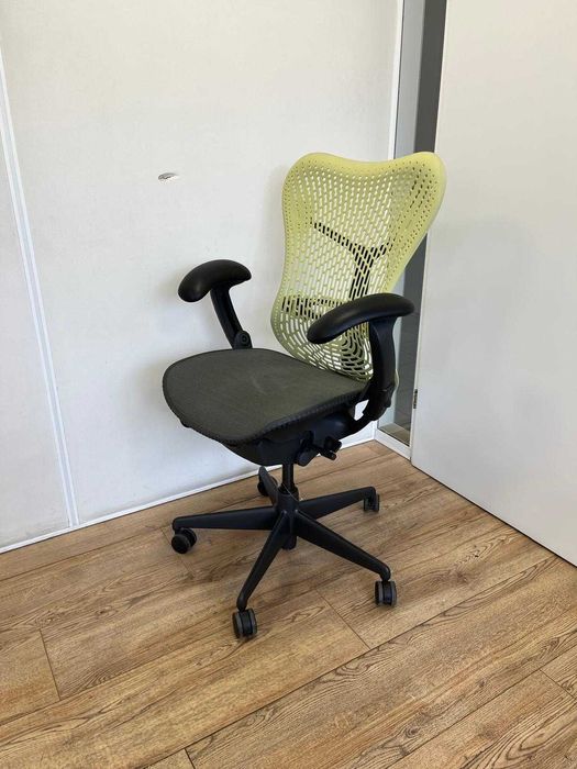 Refurbished Herman Miller Mirra Lime Yellow