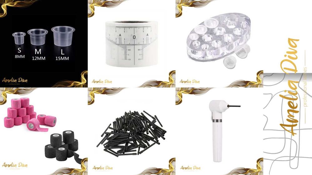 #Линия за #микроблейдинг, #консумативи за микроблейдинг и мигли