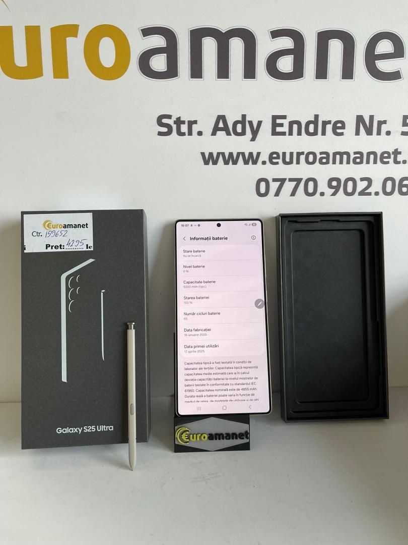 SAMSUNG Galaxy S25 Ultra 5G, 256GB, 12GB RAM -A-