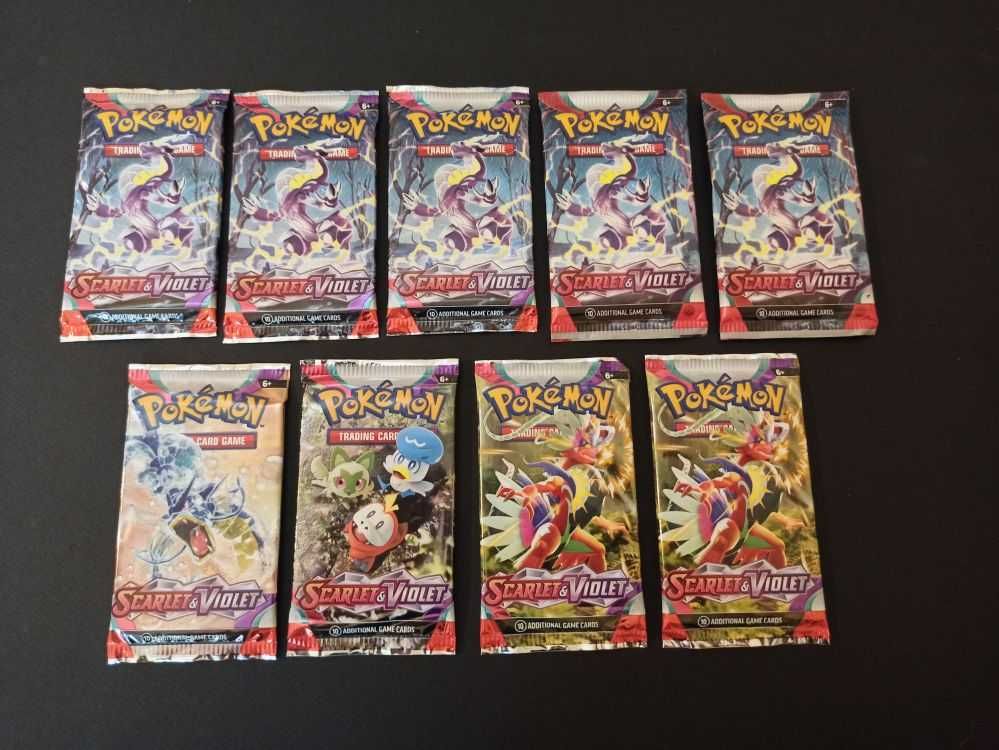 Pliculete sigilate Pokemon Scarlet & Violet 2023