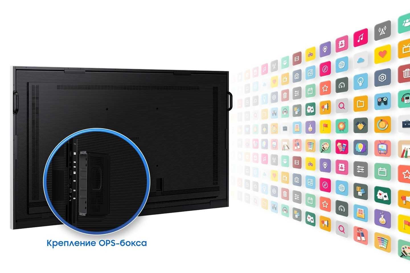 } Цифровой флипчарт Samsung Flip Pro 85" LH85WMBWLGCXCI /VA/4K