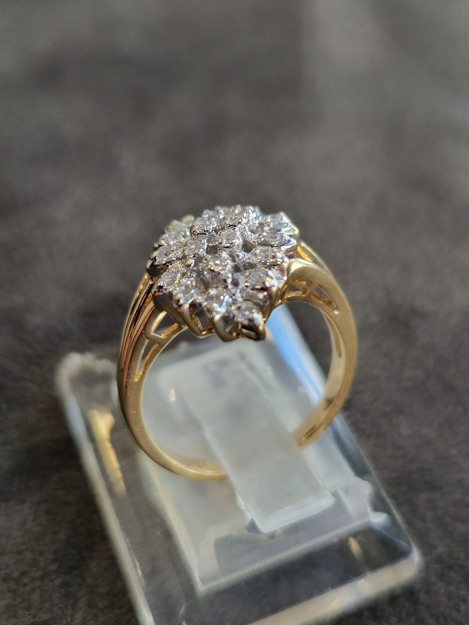 Inel aur 14k cu Diamante naturale