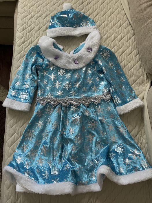 Новогодний костюм снегурочки