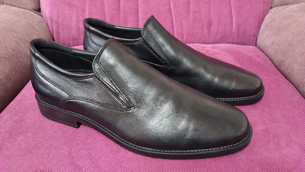 pantofi eleganti full piele moale de la SALMANDER marimea 44-44,5