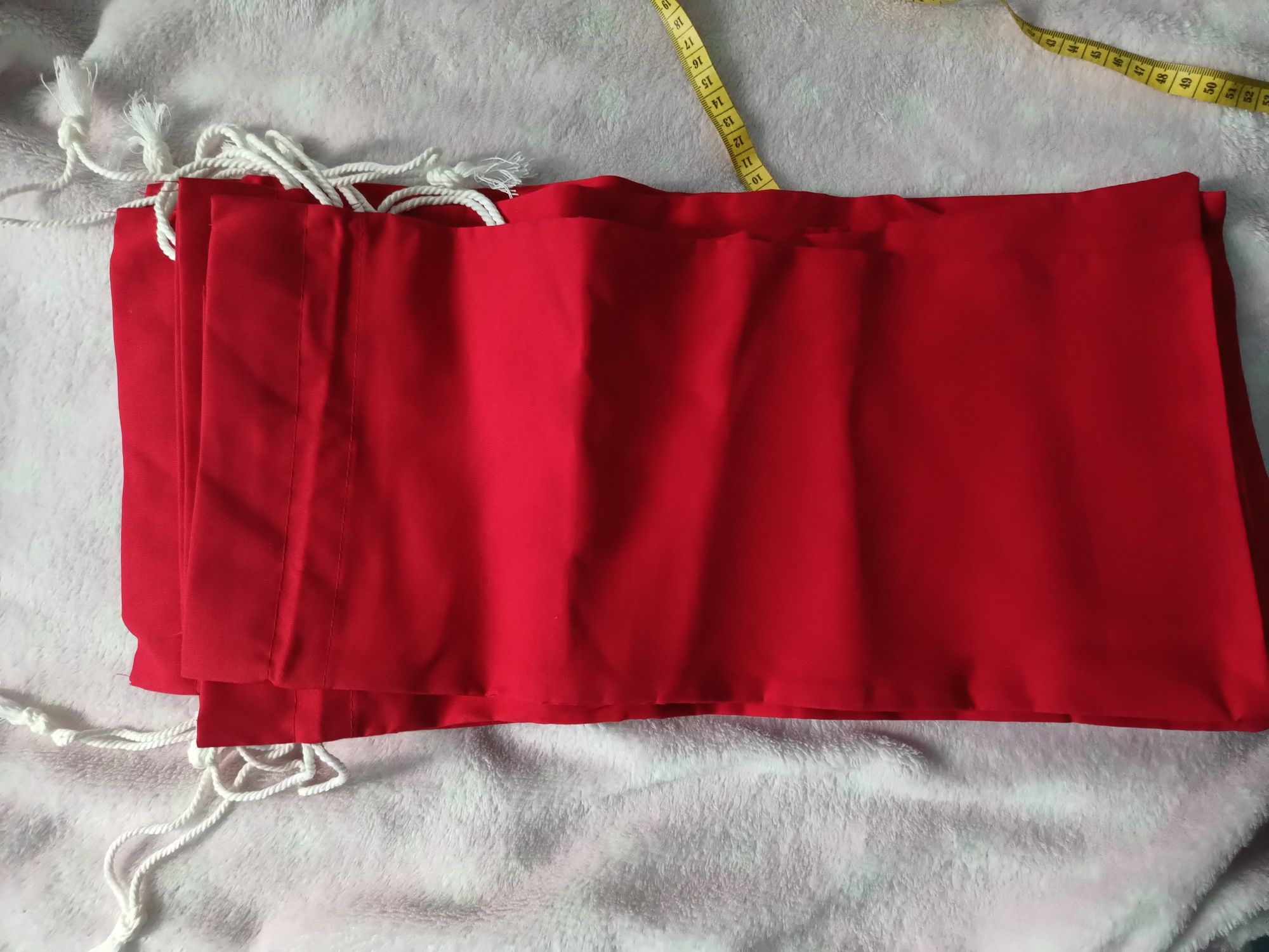 9 Săculeți textili pt cadouri Paste / Crăciun/aniversare  18x 44cm
