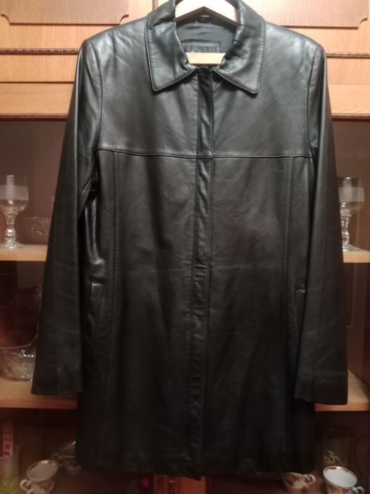 Кожаная куртка -пиджак