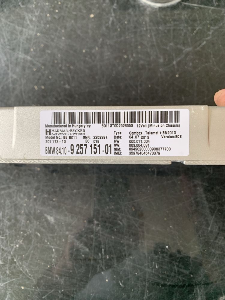 Amplificator audio bmw f30,f31