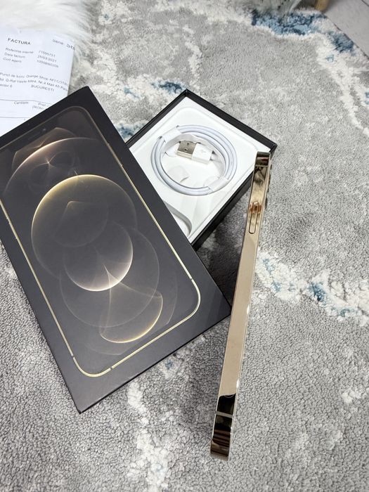 Iphone 12 Pro 128gb / Gold / Neverlocked / Full Box / Acte